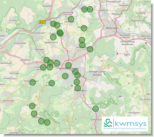 Anzeige Dashboard Echaztal